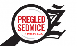 Pregled sedmice od 9. do 16. marta 2025.