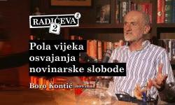 Boro Kontić - pola vijeka osvajanja novinarske slobode