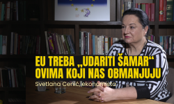 Svetlana Cenić, ekonomista: EU treba „udariti šamar“ ovima koji nas obmanjuju