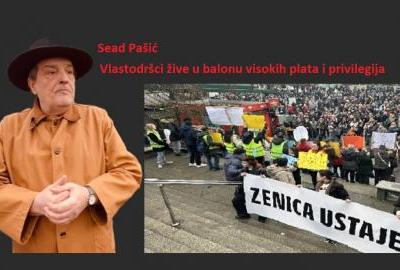 Sead Pašić - Vlastodršci žive u balonu visokih plata i privilegija