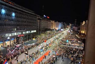 Vlast nije uspjela spriječiti građane da dođu u Beograd