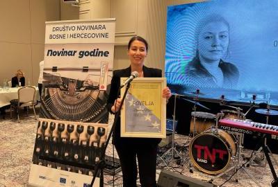 Branka Mrkić je novinarka godine u kategoriji online i printanih medija