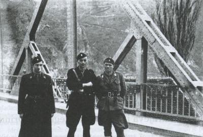 Četničke i ustaške straže na Drini