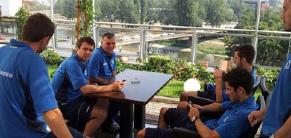 Zmajevi pred utakmicu sa Slovacima
