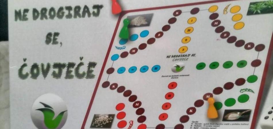 Ne drogiraj se čovječe - igra za šestogodišnju djecu