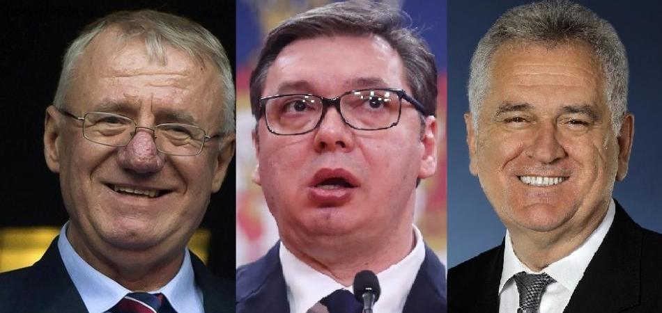 Šešelj, Nikolić i Vučić zajedno na izborima