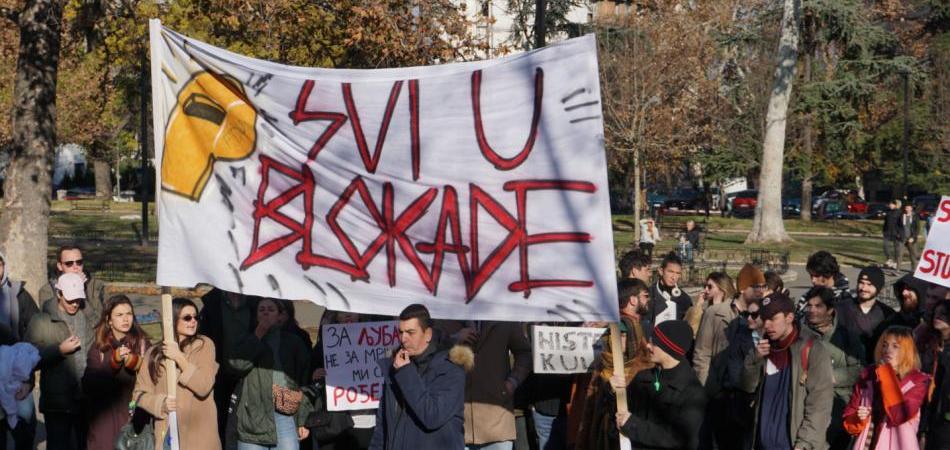 Blokade fakulteta i studentski protesti širom Srbije