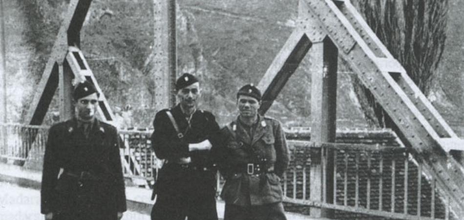 Četničke i ustaške straže na Drini