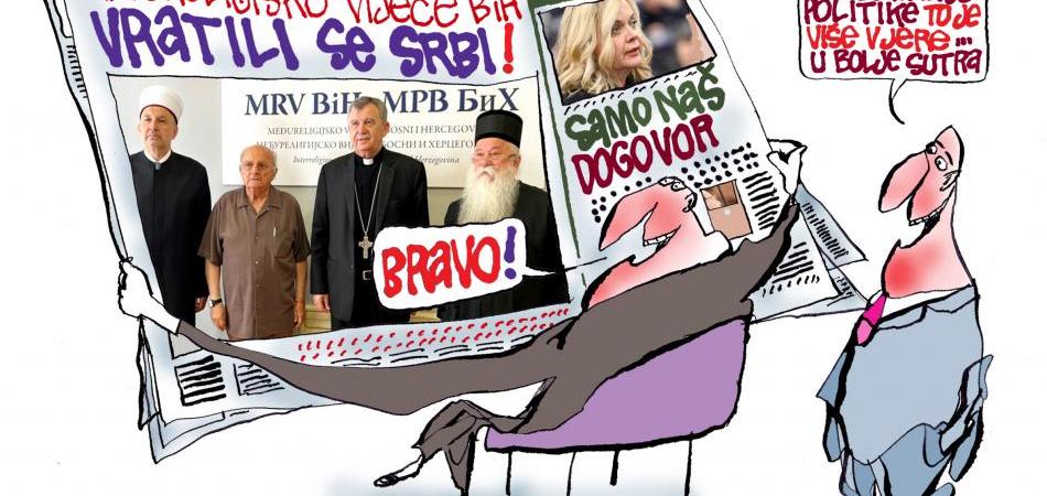 Više politike, manje vjere
