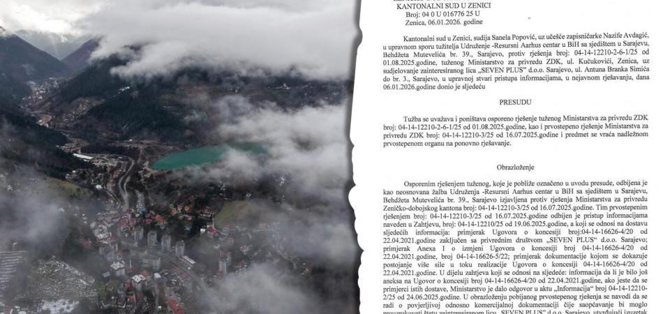 Javnosti uskraćen uvid u ugovor o koncesiji za hrom kod Vareša