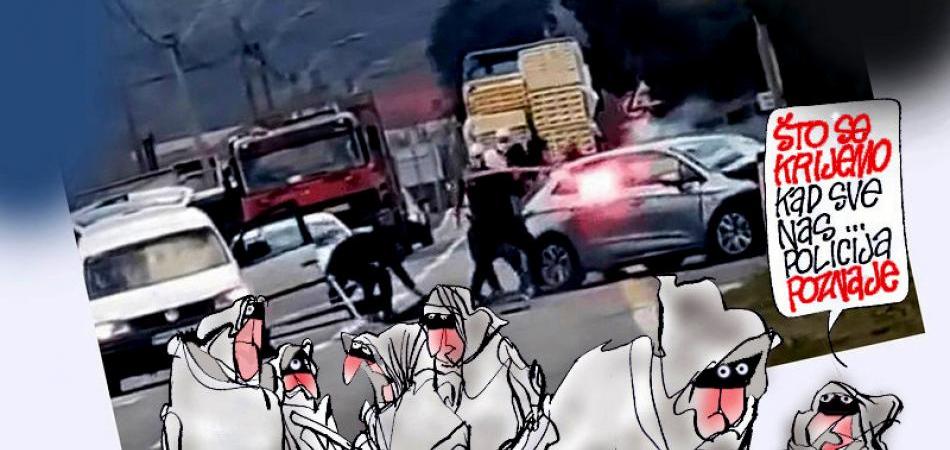 Maskirani počinioci poznati policiji
