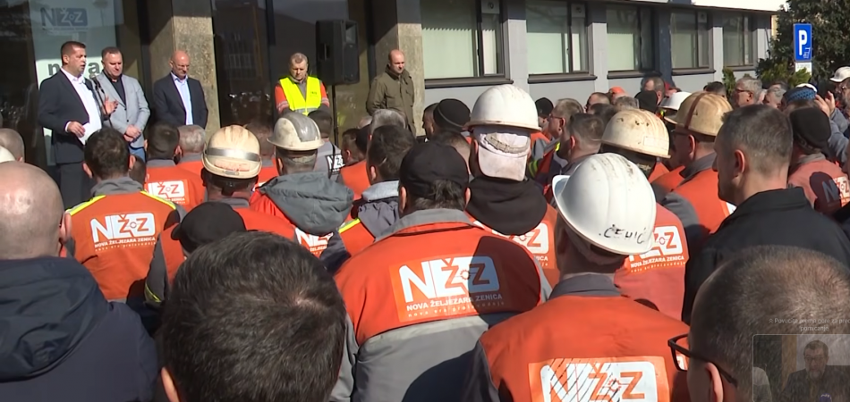 Radnici pozivaju vlasnike Nove Željezare Zenica da napuste firmu