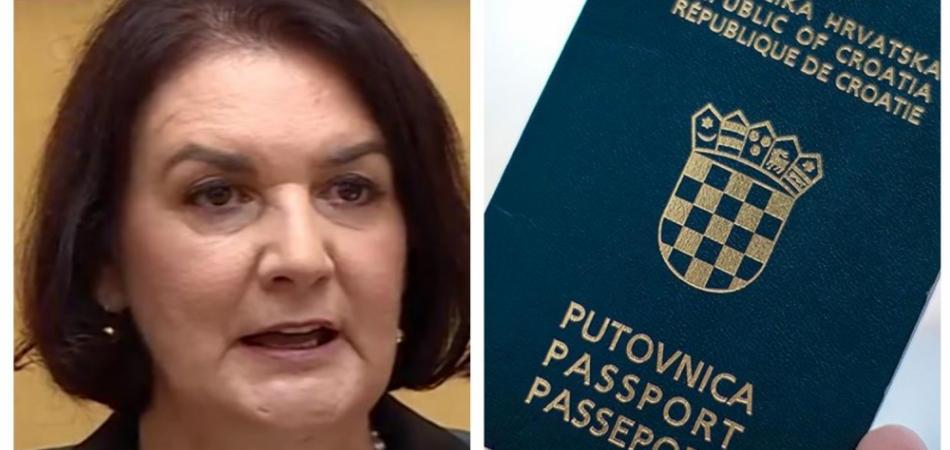 Gordana Tadić na službenim putovanjima koristi pasoš Hrvatske