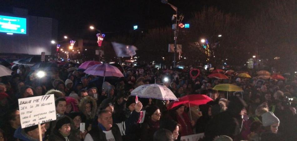 Šesnaest aktivista odgovaraće zbog protesta na Trgu Krajine