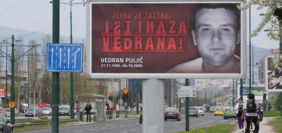 ZAGREB: Optužnica za ubistvo Vedrana Puljića 9. aprila pred Županijskim sudom