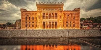 Knjige lete nebom iznad Sarajeva