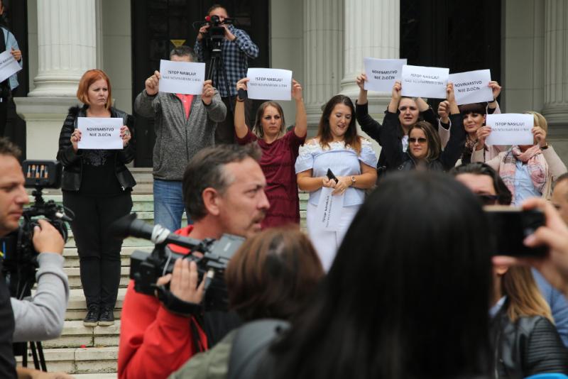 Protesti u Sarajevu zbog napada na Vladimira Kovačevića