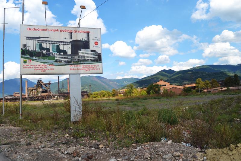 VIDITE LI ZENIČKU ELEKTRANU: Za četiri godine Branko Montenegro izgradio samo bilboard