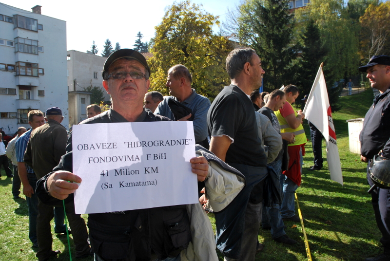 RADNICI HIDROGRADNJE I VLADA FBIH POSTIGLI DOGOVOR: Uprava i Nadzorni odbor će biti smijenjeni