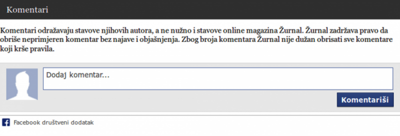 Online govor mržnje najprisutniji u komentarima