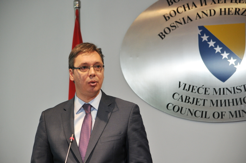 VUČIĆ: Srbija vodi politiku poštovanja Bosne i Hercegovine