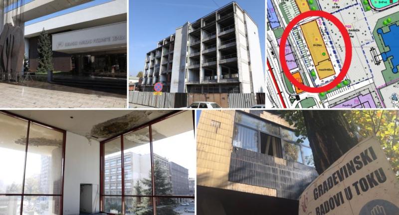 Valuable monuments of modern architecture are being destroyed in Zenica