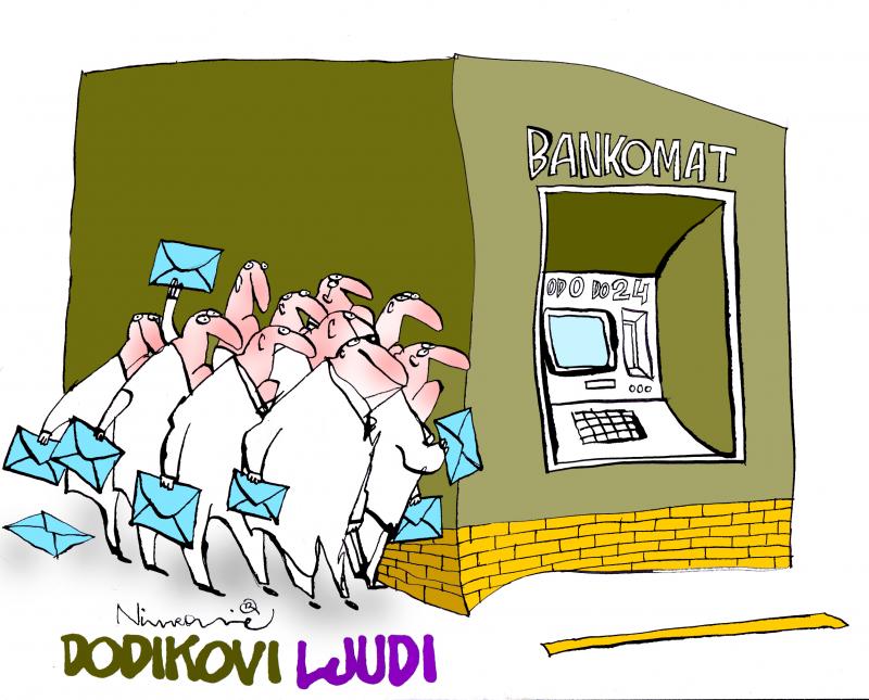 Dodik pred bankomatom