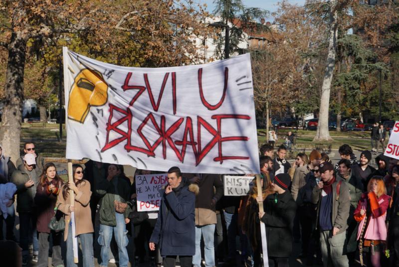 Blokade fakulteta i studentski protesti širom Srbije