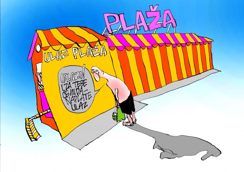 Štednja na plaži