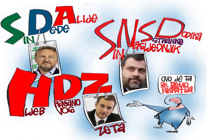 Tri monarhije u jednoj državi