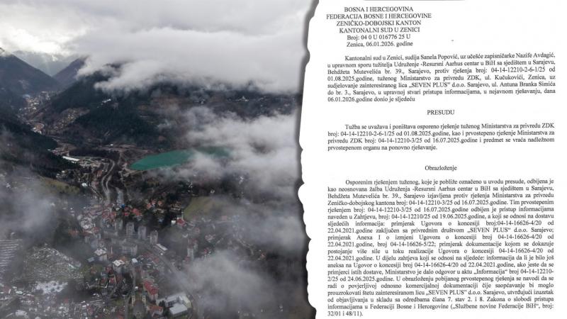 Javnosti uskraćen uvid u ugovor o koncesiji za hrom kod Vareša