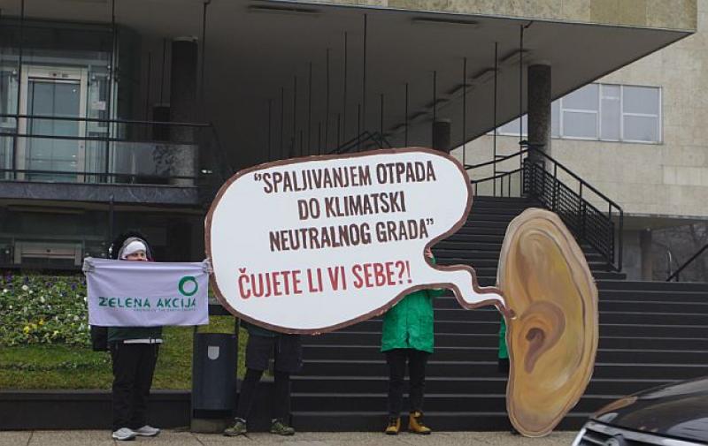 Građani i aktivisti protiv spalionice otpada u Zagrebu