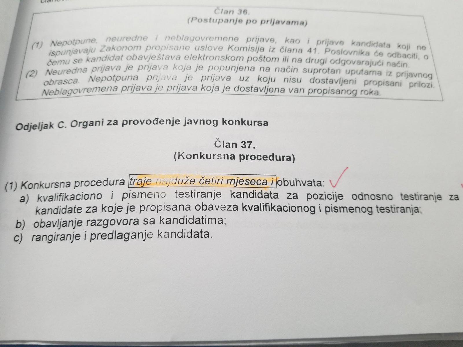 konkursna procedura